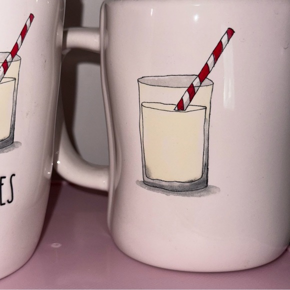 Rae Dunn COOKIES & MILK FOR SANTA set - Picture 2 of 2